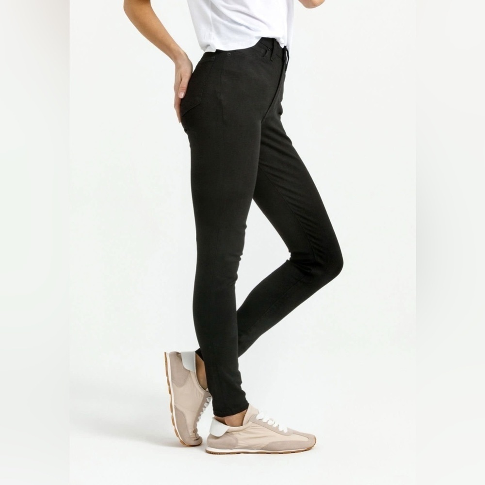 DU/ER High Rise Skinny Black Jeans WFAK2101 28